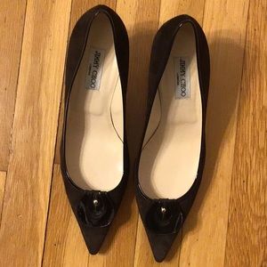 Brown Suede Jimmy Choo Shoes, Sz 42